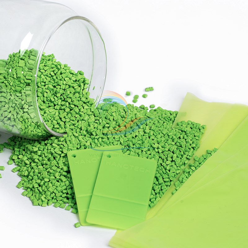 HẠT NHỰA MÀU XANH LÁ